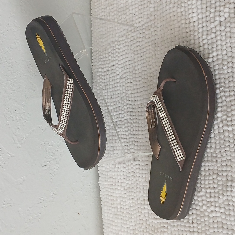 Volatile Rhinestone Flip Flops - Picture 4 of 13